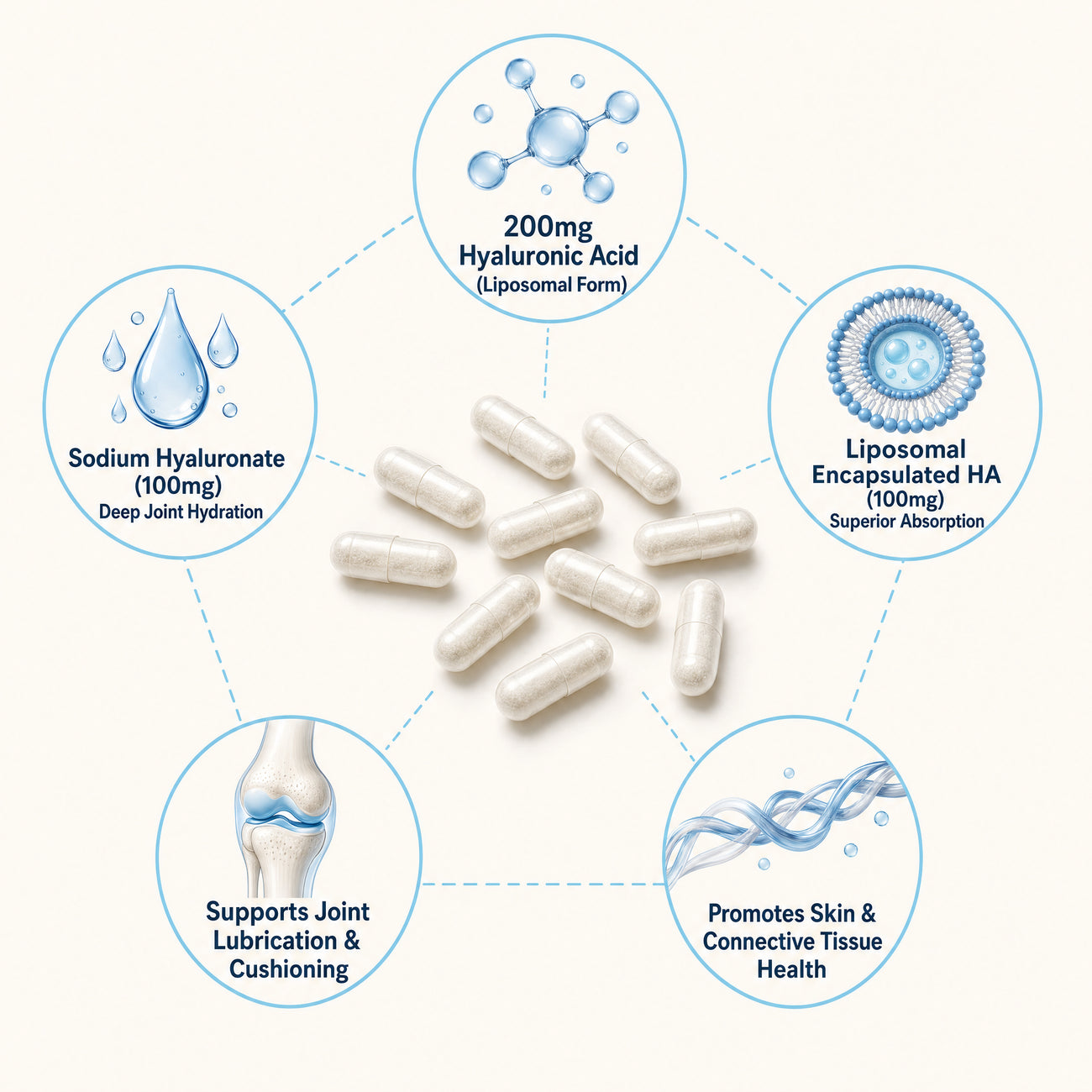 VitalHydra™ Liposomal Hyaluronic Acid - Softer, Fuller Skin In 14 Days